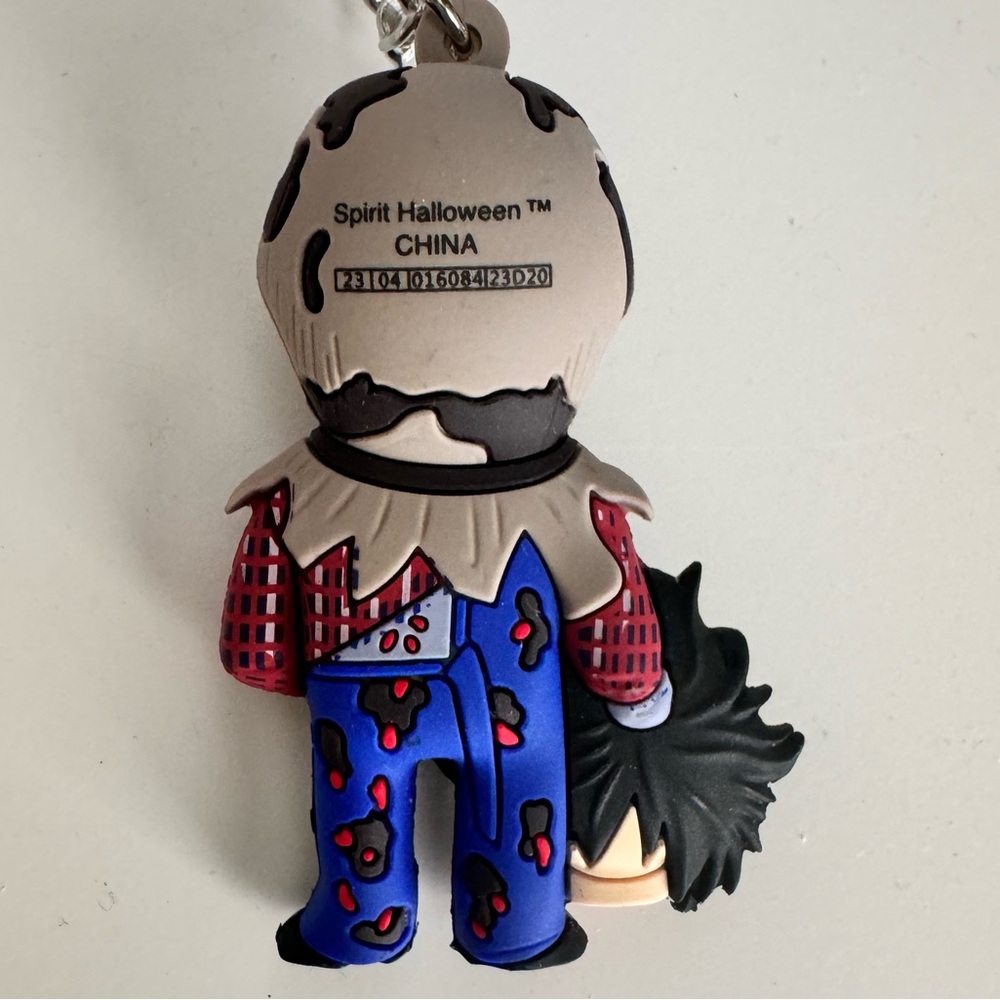 Barnyard Butcher with Head Character Bag Clip / Keychain by Spirit Halloween - Picture 4 of 6